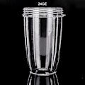 Miniatyrbild 2 av 4: Kopp för Nutribullet-tillbehör, 24oz passar Nutribullet-mixrar 2-pack