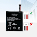 Miniatyrbild 2 av 3: Passar Ring Video Doorbell S2 Batteri Elektronisk Dörrklocka Kattöga Batteri LGL