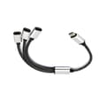 Miniatyrbillede 5 af 5: USB C Han til 3 USB C Hun Splitter til Type C Telefoner, Tablets, Laptops (LGL)