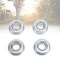 Pikkukuva 1 / 5: 4 kpl Ruohonleikkurin Laakerit Teräs 12,7 mm X 28,6 mm Raskaat Leikkurin Akselin Laakerit Vaihto (LGL)