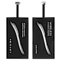 Pikkukuva 1 / 5: Litteä kaapelisovitinpaketti Langaton QI-lataussovitin älypuhelimelle Micro-USB-portti LGL Black