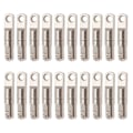 Miniatyrbilde 1 av 5: 20 stk. Fiske Svivelsett Holdbart Enkel Bruk Reduserer Vannmotstand Roterende Fiskeutstyr for Fiske 4mm (LGL)