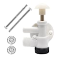 Miniatyrbild 1 av 5: För Sealand Rv Vattenventil Monteringssats Trailer Toalett Reparationssats Ecovac Vacuflush Pedal Flush Toaletter 385314349