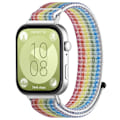 Miniatyrbilde 3 av 5: For Huawei Watch Fit 3 Rem - Magisk Tape Nylon Myk Myk Rem - Regnbue [GGL] Multicolor Style C Huawei Watch Fit 3