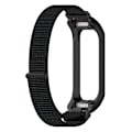 Miniatyrbillede 1 af 5: Samsung Galaxy Fit2 SM-R220 Nylon Velcro Rem (Mørk Sort + Sort Ramme) (LGL)