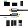 Miniatyrbild 2 av 5: USB3.0 Type-C till Micro-B Hårddisk Datakabel Supersnabb 5Gbps 625MB/S LGL 0.5m