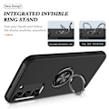 Miniatyrbilde 4 av 5: Samsung Galaxy S23 Hybriddeksel med Fingerring - Svart (LGL)