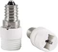2-pack E14 till G9 Keramisk Sockeladapter för LED, Halogen, CFL-lampor (LGL)