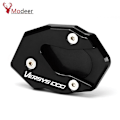 Pikkukuva 1 / 5: Moottoripyörän sivujalan pidennysjalka pidennysjalka pidennyslevy Kawasaki Versys 300, Versys 250x, Versys 1000 ja Versys 1000se [GGL] VERSYS1000-BLACK 1
