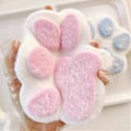 Miniatyrbillede 1 af 4: Håndlavet Squishy Stor Kat, Kæmpe Pote Squishy til Voksne Børn LGL pink