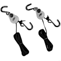 Miniatyrbilde 1 av 2: Justerbare Dobbel End Bag Festestropper - 1/8\" - LGL Black 1/8"