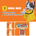 Miniatyrbillede 4 af 5: Kung Fu Husky Handsker Dukke-Hånddukke Lyd i stand Boksning Hund Hånddukke Legetøj [GGL]
