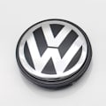 Miniatyrbilde 3 av 5: VW logo for felger, ytre diameter 56 mm, felghette, felgmerke (LGL)