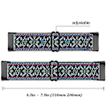 Miniatyrbilde 5 av 5: For Xiaomi Redmi Watch 3 Watch Strap Elastic Nylon Adjustable Smart Watch Band - Arrow [GGL] Wine red, Wine Red Style G Xiaomi Redmi Watch 3
