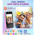 Miniatyrbild 4 av 5: Smarttelefonleksaker för barn, presenter till flickor och pojkar 3-8 år, Lärleksak för småbarn jy LGL A-Pruple No protective cover