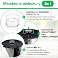 Miniatyrbilde 3 av 4: Målebegerlokk for Vorwerk Thermomix TM31/TM5/TM6 Tilbehør LGL