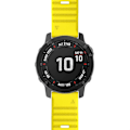 Miniatyrbillede 4 af 5: Til Garmin Fenix 6X 26mm Silikonerem LGL Yellow