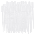 Miniatyrbild 2 av 5: 100 Stycken Engångspipetter Graderade Pipetter DIY Konstleksaker Interaktiva Leksaker Ögondroppare Överföringsdroppare för Hemanvändning Pojkar (LGL)