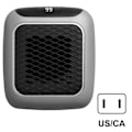 Miniatyrbilde 2 av 5: Veggmontert varmeovn med fjernkontroll 800W PTC-keramisk elektrisk varmeovn Lavt forbruk Romvarmer for hjemmet LGL Grey US plug