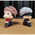 Miniatyrbilde 5 av 5: Jujutsu N Anime Figur Gojo Satoru Itadori Yuji Se Opp Actionfigur Jujutsu N Fushiguro Megumi Figur Dukke Gave no box D