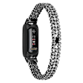 Miniatyrbillede 1 af 5: Til Fitbit Inspire 3 Rhinestone Dekor Legering Armbånds Udskiftning Smartwatch Rem LGL Multicolor Style A