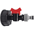 Miniatyrbilde 1 av 5: IBC-adapter for hagevannstank IBC S60X6 med kran og kobling (LGL)