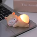Miniatyrbillede 1 af 5: Tegneserie Pop Klem Røv Stress Relief Fidget Legetøj Med Silikone Røv LED Natlampe LGL Cats