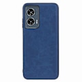 Miniatyrbillede 1 af 5: Til Motorola Edge 50 Fusion Cover Retro Læderbelagt PC+TPU Hybrid Telefon Beskyttelsescover LGL Multicolor Style C