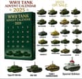 WWII TANK Julekalender Blind Box Juletræspynt (LGL)