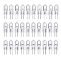 Miniatyrbild 1 av 5: G4 Glödlampa, 20-pack Halogen G4 12V 20W med G4 Bi-Pin Sockel, Hög Ljusstyrka G4 Glödlampa 12V 300LM för Skåpbelysning - WELLNGS (LGL)