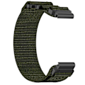 Miniatyrbild 1 av 5: 22mm Nylon Klockarmband För Garmin Instinct 2 Solar LGL Army Green