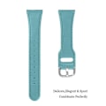 Miniatyrbillede 2 af 5: Til Garmin Vivoactive 3/Vivoactive 3 Music Kvægskind Læder Justerbar Armbåndsurrem (20mm) Light blue Garmin Vivoactive 3