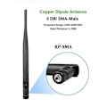 Miniatyrbilde 2 av 5: Mini 2.4 GHz 5dBi 802.11b/g WiFi Antenne RP-SMA Hann Trådløs Ruter (LGL)