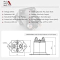 Miniatyrbilde 2 av 5: 36v Golfbil Solenoid 4 Terminal Elektrisk Starter Solenoid For Club Car Ds 1976-1998 LGL