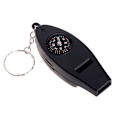 Miniatyrbilde 1 av 5: Termometer Nødreise Vandring Camping Overlevelse Fløyte Kompass Forstørrelsesglass LGL Black