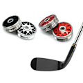 Miniatyrbilde 2 av 5: 2 stk. Golf Puttervekter Tilgjengelig For Odyssey Stroke Lab Putter Køller Hode LGL 35 grams Black