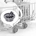 Pikkukuva 2 / 2: Astianpesukoneen pyörätarvikkeet Bosch Siemens Neff 165314 -malleille, 4 kpl, LGL