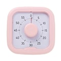 Miniatyrbillede 1 af 5: Visuel Nedtællingstimer til Køkkenmøder Lydløs Magnetisk Timer Letlæseligt Display 60 Minutters Timer til Undervisning LGL Pink