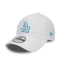 Herre Team Outline 9Forty Kasket ~ LA Dodgers m. (LGL) White one size