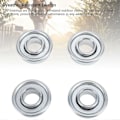 Pikkukuva 5 / 5: 4 kpl Ruohonleikkurin Laakerit Teräs 12,7 mm X 28,6 mm Raskaat Leikkurin Akselin Laakerit Vaihto (LGL)