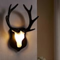 Miniatyrbillede 4 af 5: Væglampe - Visuel Effekt Multifunktionel ABS Hjortehoved Gevir Vægmonteret Hængelampe til Stue LGL 6