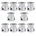 10-pack GT2 Timing Pulley med 20 tänder, 5mm hål, 6mm bredd (LGL)