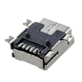 Pikkukuva 2 / 5: 2x Korvaava Mini Usb Type B Naaras 5 Pin Pcb Piirilevy Asennus Jack Laturi Liitin 10 Kpl (LGL)