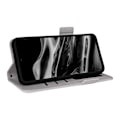 Miniatyrbillede 3 af 5: For XREAL Beam Pro Etui Litchi Tekstur PU Læder Wallet Flip Telefon Cover LGL White