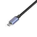 Pikkukuva 5 / 5: USB-C-tulostinkaapeli - Yleismallinen - 1 m - Yhteensopiva Canon HP Dell Epson - USB 2.0 B - Musta (LGL)
