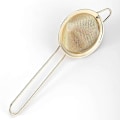Miniatyrbillede 1 af 4: Cocktail Si - Rustfrit stål - Konisk te-si - Praktisk låseværktøj 8,5 cm (1 stk., Guld) (LGL)