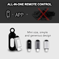 Miniatyrbild 5 av 5: Trådlös Smarttelefon Infraröd Sändare Universell Mini Fjärrkontroll med Typ-C Anslutning Rep LGL Black