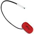 Pikkukuva 2 / 5: Xiaomi PRO2 Sähköpotkulaudan Takavalo - 3LED Takavalo Jarruvalolla (LGL)
