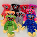 Miniatyrbillede 1 af 5: 20cm/40cm/80cm/100cm Playtime Plush Legetøj Karakter Huggy Wuggy Dukke Black 40cm