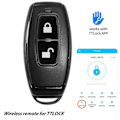 Miniatyrbild 5 av 5: 2,4 GHz Trådlös Fjärrkontroll Bluetooth Nyckelbricka för TTLOCK Smart Dörrlås Smarta Enheter Fungerar med LGL Black